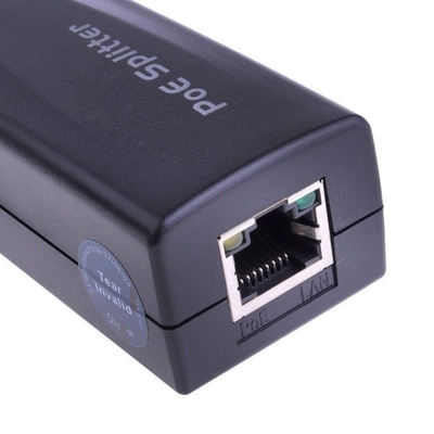 10/100Mbps Ταχύτητα μεταφοράς δεδομένων POE Splitter για κάμερα IP CCTV DC44-57V