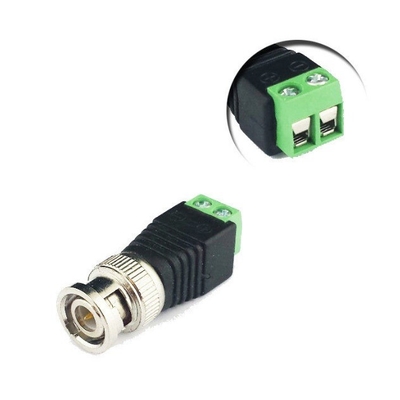 Σύνδεσμοι κάμερας CCTV ABS 2.1mm DC RCA Phono BNC Plug and Socket