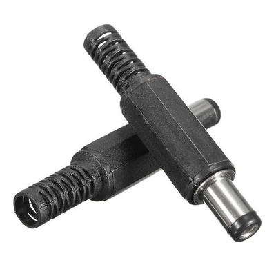 Άνδρας και γυναίκα BNC Solder DC Power Plug Socket Jack Connector με ονομαστικό ρεύμα 2A