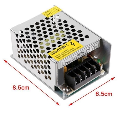Σύνθετο 24W 12V 2A διακόπτης τροφοδοσίας για συχνότητα εξόδου 50/60Hz Απόδοση 82%