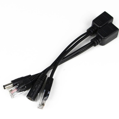 C-Power POE Splitter Injector Splitter με απόσταση μετάδοσης 30-40m 53g βάρος