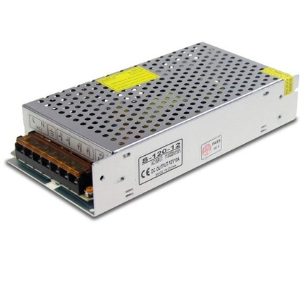 120v Εισερχόμενη τάση S-120-12 Μετασχηματιστής AC 110V/220V σε DC 12V 10A 120W Αναπροσαρμοστής τροφοδοσίας