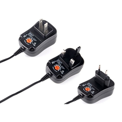 3-12V DC Output Ρυθμίσιμος 12W/30W καθολικός προσαρμογός τροφοδοσίας με πολλαπλές συνδέσεις