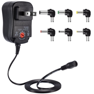 3-12V DC Output Ρυθμίσιμος 12W/30W καθολικός προσαρμογός τροφοδοσίας με πολλαπλές συνδέσεις