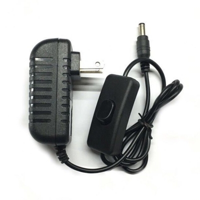 Σταθερό EU Plug Adapter AC 100-240V σε DC 12V 2A Τροφοδοσία ηλεκτρικής ενέργειας 24W ρεύμα εξόδου 2000mA