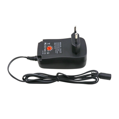 C-Power 30W 15W ταξιδιωτικός ρυθμιζόμενος προσαρμογός ισχύος για ηλεκτρικές συσκευές Μαύρο χρώμα