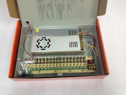 Ασφαλίστε την παροχή ρεύματος CCTV σας με 12V DC 30A 18CH κουτί διακόπτη και υπερεκτιμική προστασία