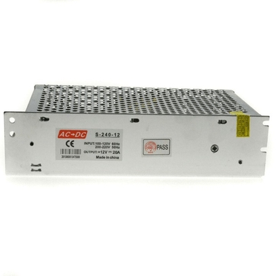 220V Εισερχόμενη τάση Μόνιμη τάση 24V 15v 12v 10a 20a AC DC Διακόπτης τροφοδοσίας