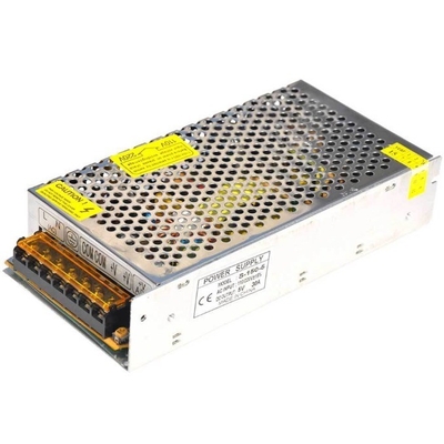 Δυνατός προσαρμογός παροχής ρεύματος C-Power AC110v/220v σε DC12V 12.5A 150W για φωτισμό LED