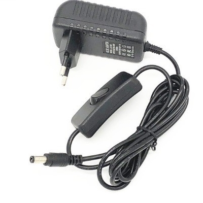 C-Power CCTV Switch Power Adapter 12V 1A 12V 2A με σύνδεση του διακόπτη On/Off