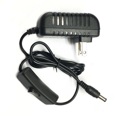 Διορθωτής ηλεκτρικής ενέργειας AC100-240V 12V 2A 24W Διορθωτής με διακόπτη ενεργοποίησης/αποσύνδεσης και σύνδεσμο συνεχούς ροής