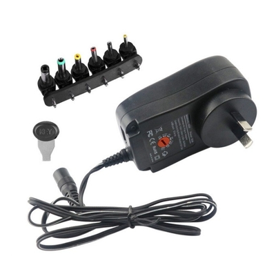 AC100-240V Αποσυναρμολογητέος Adapter ισχύος 30W Output 3-12V DC Ρυθμίσιμη 85% Απόδοση