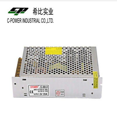 Υψηλής συχνότητας 3V 20A LED CCTV τροφοδοσία με τεχνολογία αδιάλειπτης εναλλαγής