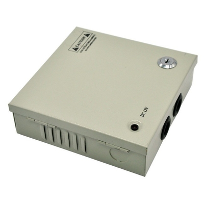 36W 4 θύρες DC12V CCTV Power Supply Box Διανομή για εξωτερική κάμερα CCTV PTC Fuse