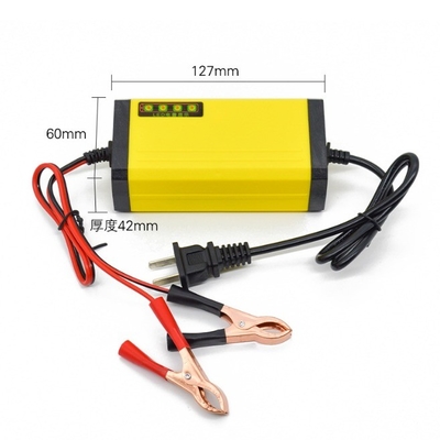 C-Power 24w 12v 2a φορτιστή μπαταρίας αυτοκινήτου με μολύβι για ηλεκτρικό ποδήλατο σκούτερ μοτοσυκλέτα