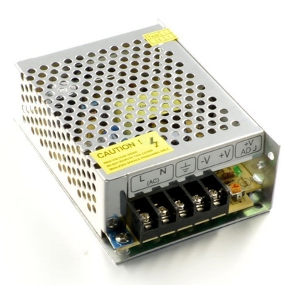 Ενιαία έξοδος 25W 5V 5A AC DC Switch Power Supply για LED Strip Input 110/220VAC