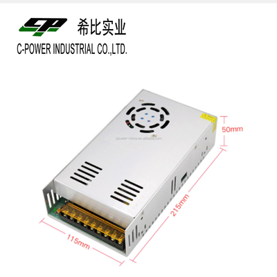 360W 12V 30A DC τροφοδοσία για LED CCTV 12V DC έξοδος 110V/220V AC εισροή διακόπτη