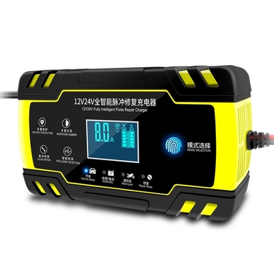 Εικονική οθόνη LCD 12V 8A 24V 4A φορτιστή μπαταρίας για αυτοκίνητο
