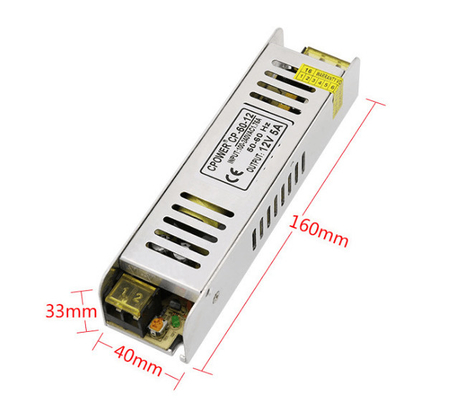110v 220v AC DC 12v 24v 12v 5A 10A 20A 15A 25A 30A Slim τροφοδοσία με τύπο εξόδου