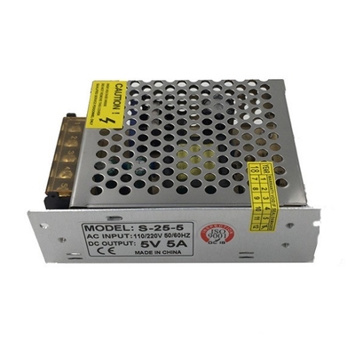 25W DC 5525 Ηλεκτρική τροφοδοσία Εισαγωγή AC 110V 220V 5V 5A με Προστασία υπερεκμετάλλευσης