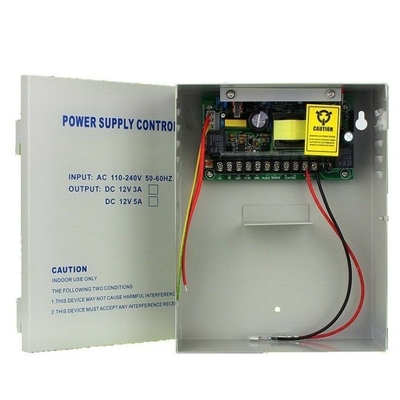 C-Power AC 100-240V Εισαγωγή UPS Ελέγχου Πρόσβασης Ηλεκτρική τροφοδοσία με συχνότητα εξόδου 12V 5A