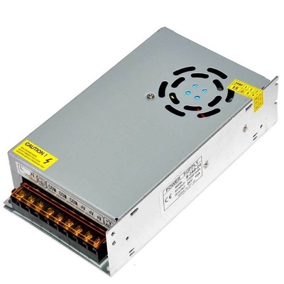 Αποτελεσματικότητα 82% 220V/110VAC Εισερχόμενη τάση S-250-24 DC τροφοδοσία με ανεμιστήρα 24V 24V 10A 250W