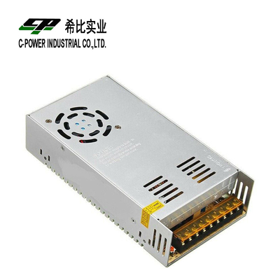 12V 25A 24V 12.5A 24V 360W εναλλασσόμενη συνεχής παροχή ενέργειας με τύπο εξόδου κράματος αλουμινίου